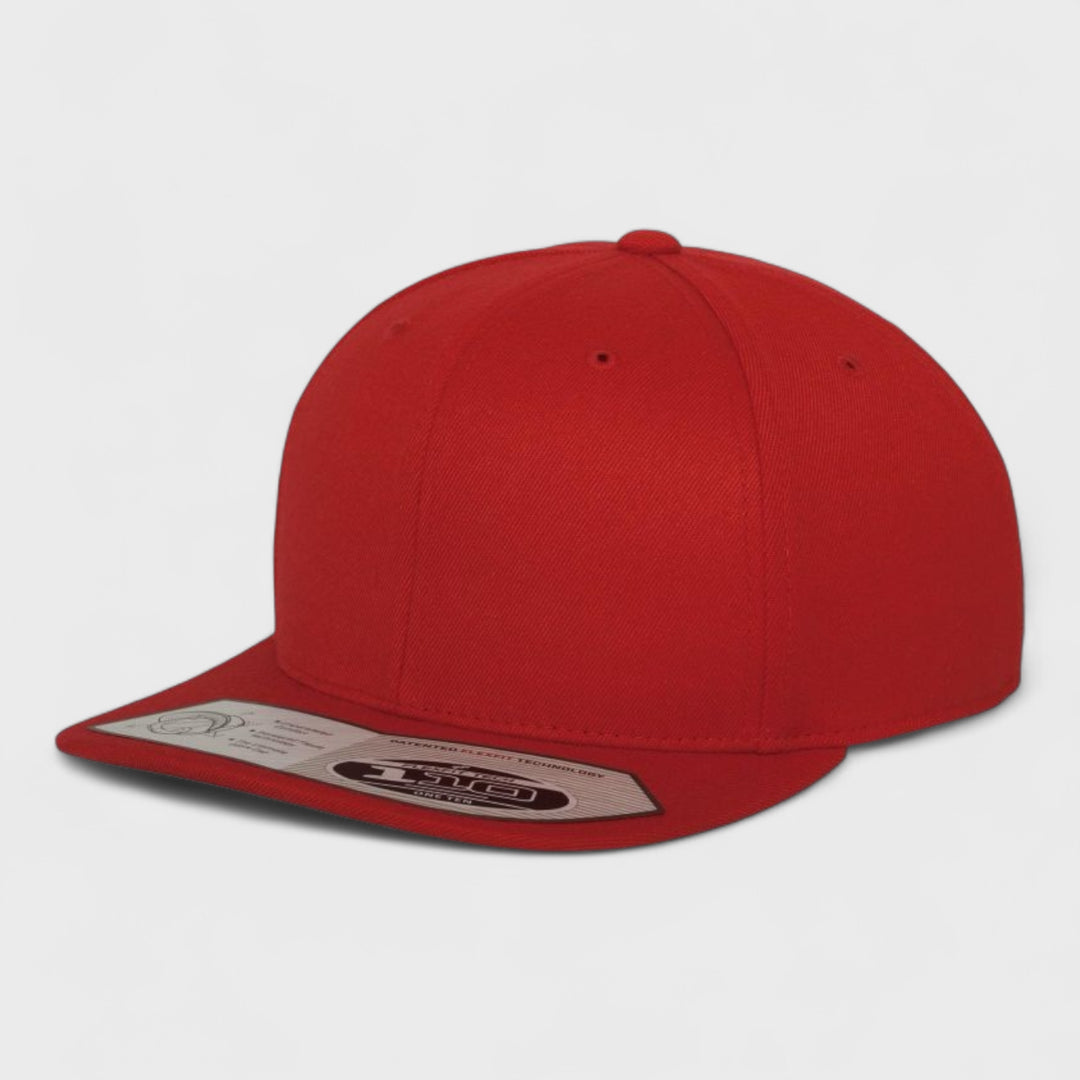 110 Fitted Snapback red - Shop-Tetuan