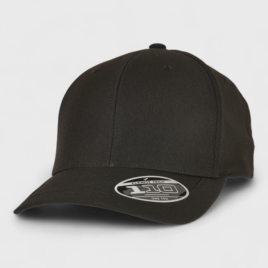 Flexfit 110 Ripstop Snapback black - Shop-Tetuan