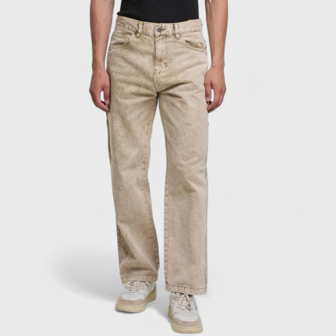 DEF May Straight Fit Jeans Sand - Shop-Tetuan