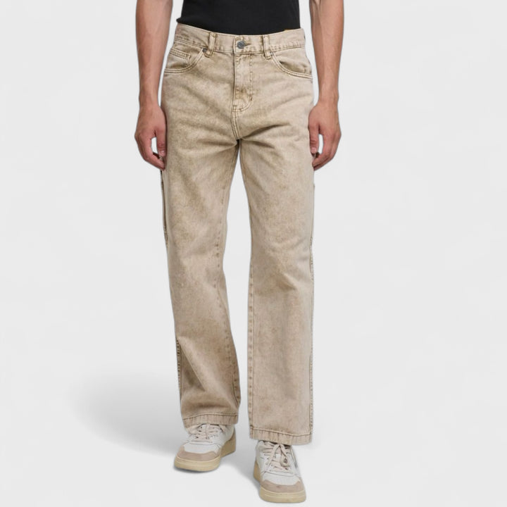 DEF May Straight Fit Jeans Sand - Shop-Tetuan