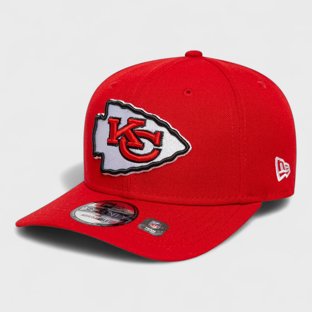 New Era NFL Patch Red 9SEVENTY Stretch-Snap KC Chiefs red - Shop-Tetuan