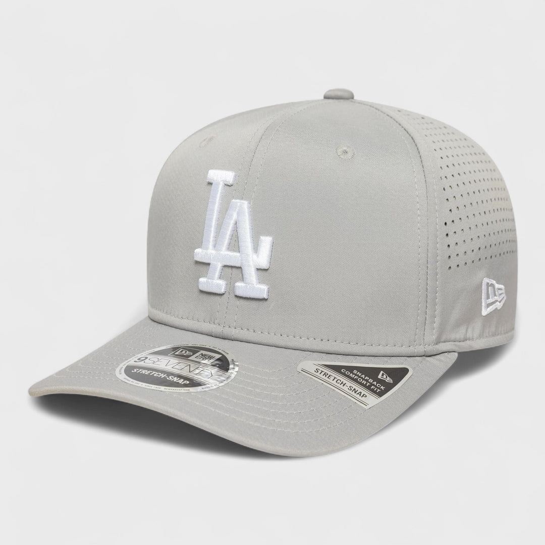 New Era MLB Perforated 9SEVENTY Stretch-Snap LA Dodgers grey - Shop-Tetuan
