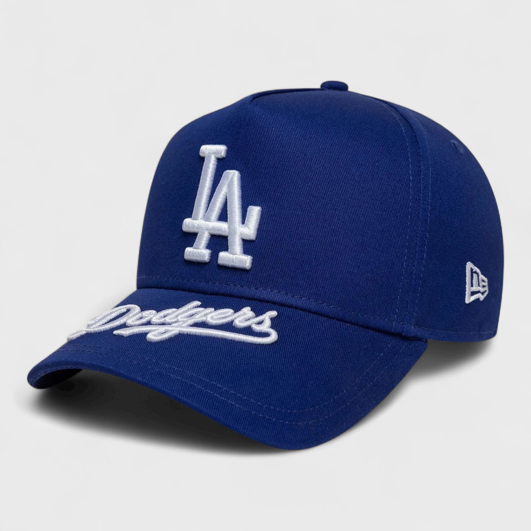New Era  MLB Visor Hit 9FORTY E-Frame Adjustable LA Dodgers blue - Shop-Tetuan