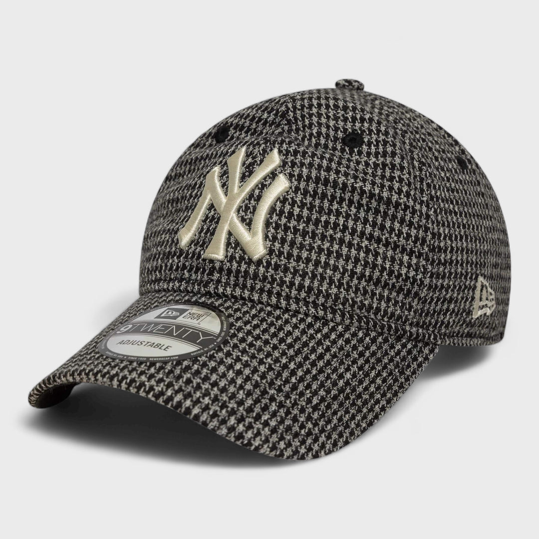 New Era MLB Houndstooth 9TWENTY NY Yankees black - Shop-Tetuan