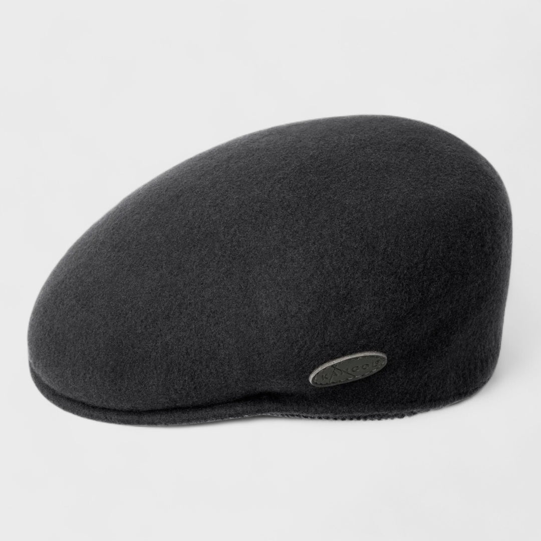 Kangol Wool 504 Earflap black - Shop-Tetuan