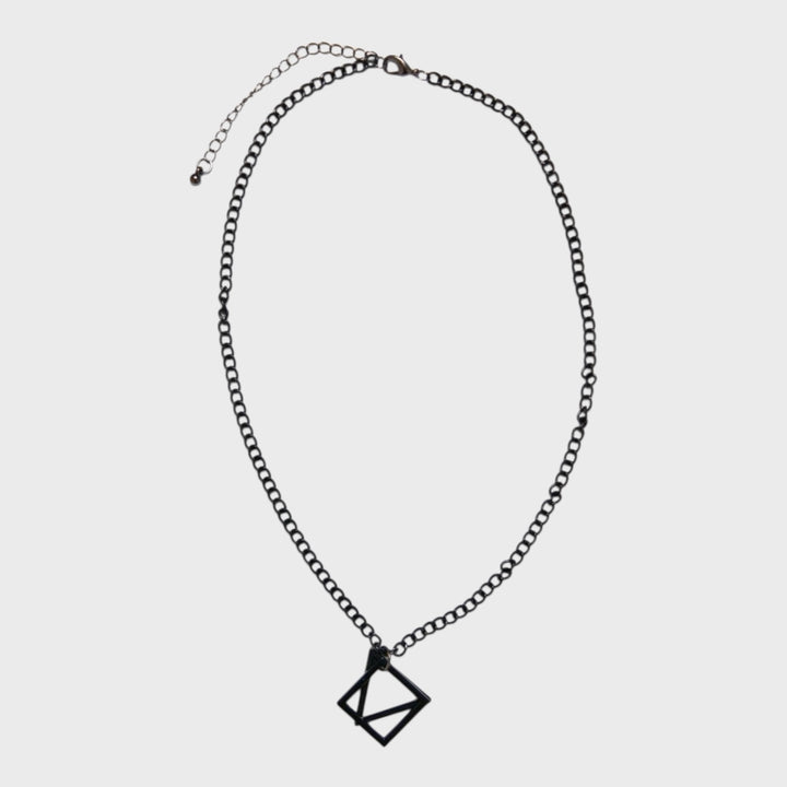 Urban Classics Mercury Layering Necklace black