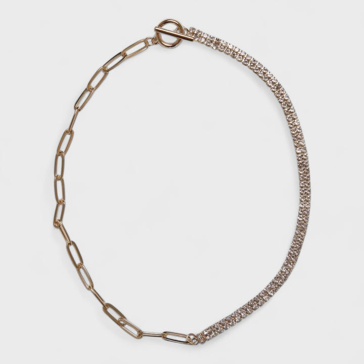 Urban Classics Venus Various Flashy Chain Necklace gold