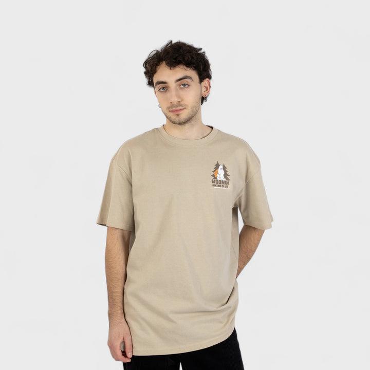 Moomin Muumi Hiking Club tee khaki