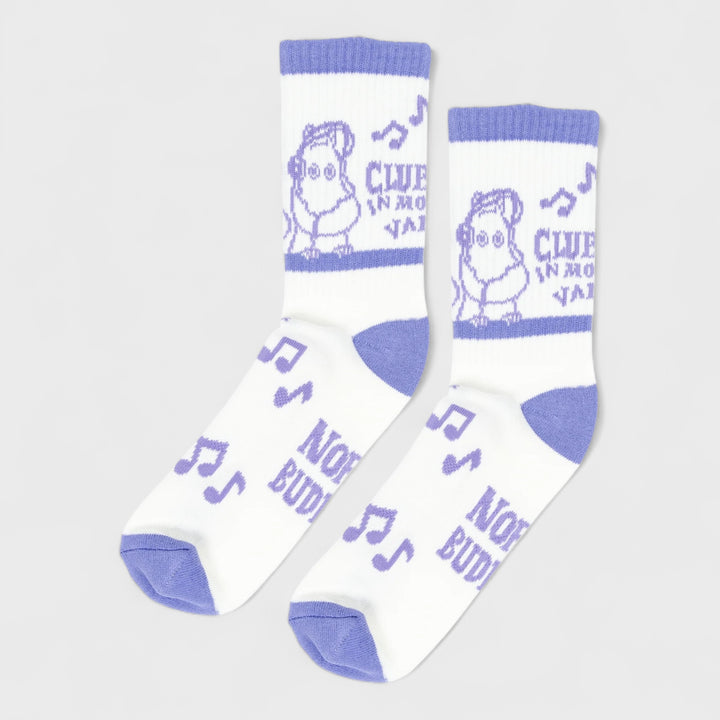 Moomin Club Life socks white/lilac - Shop-Tetuan