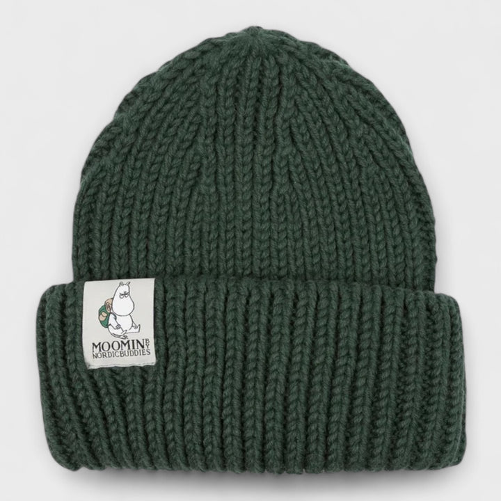 Moomin Muumipeikko Muhkea beanie green - Shop-Tetuan