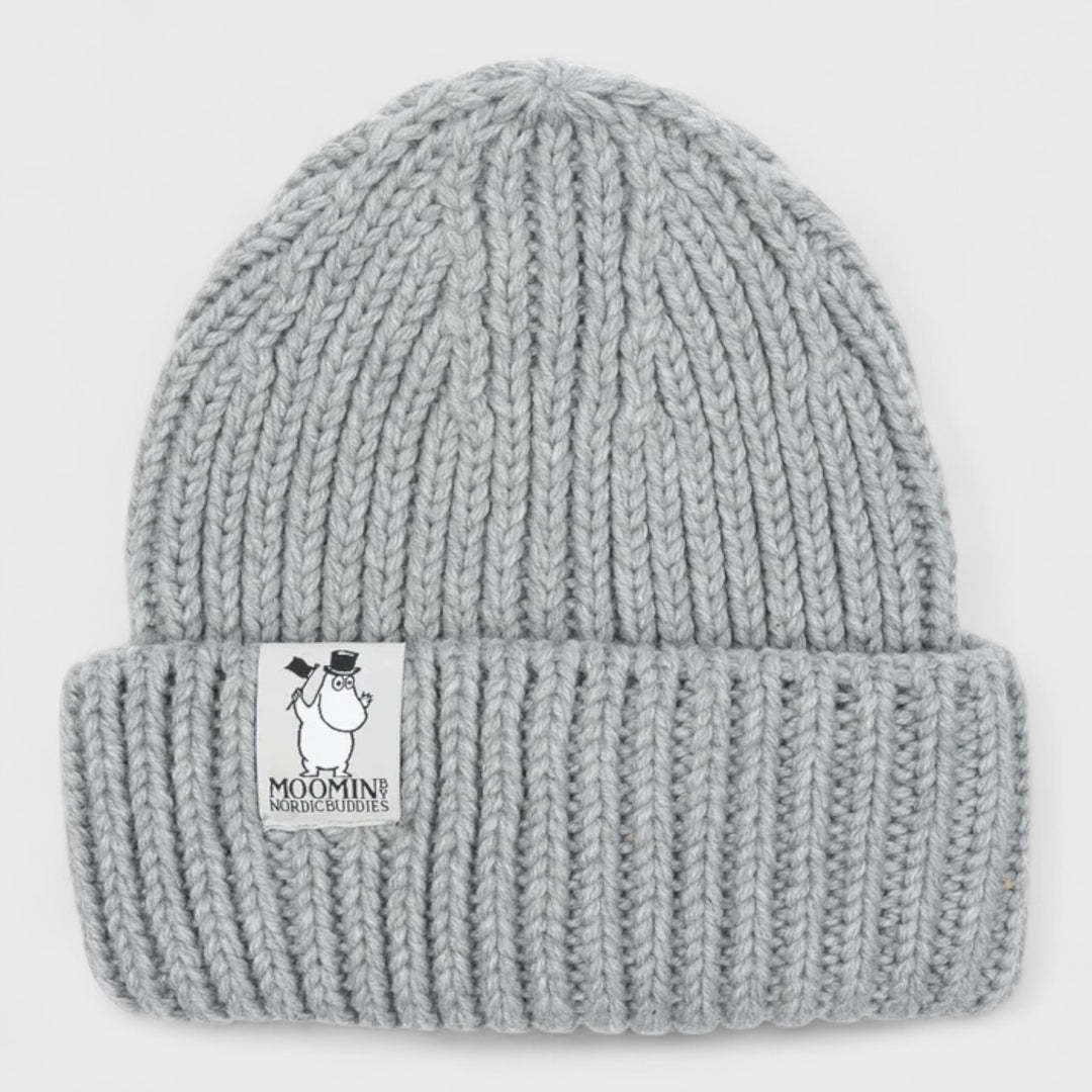 Moomin Muumipappa Muhkea beanie grey - Shop-Tetuan