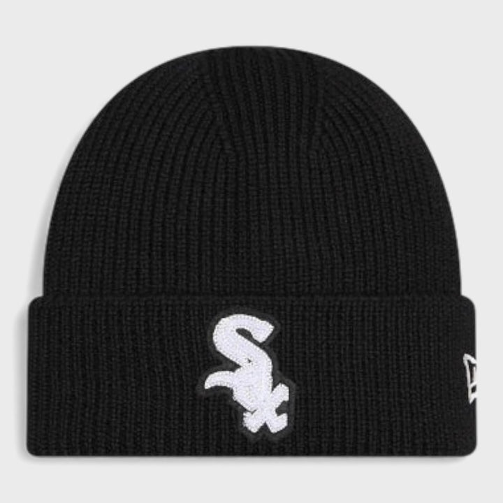 New Era MLB Skull Knit Beanie CW Sox black - Shop-Tetuan