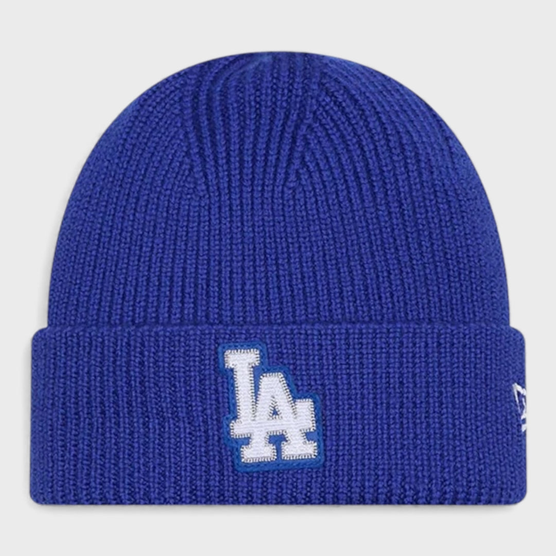 New Era MLB Skull Knit Beanie LA Dodgers blue - Shop-Tetuan