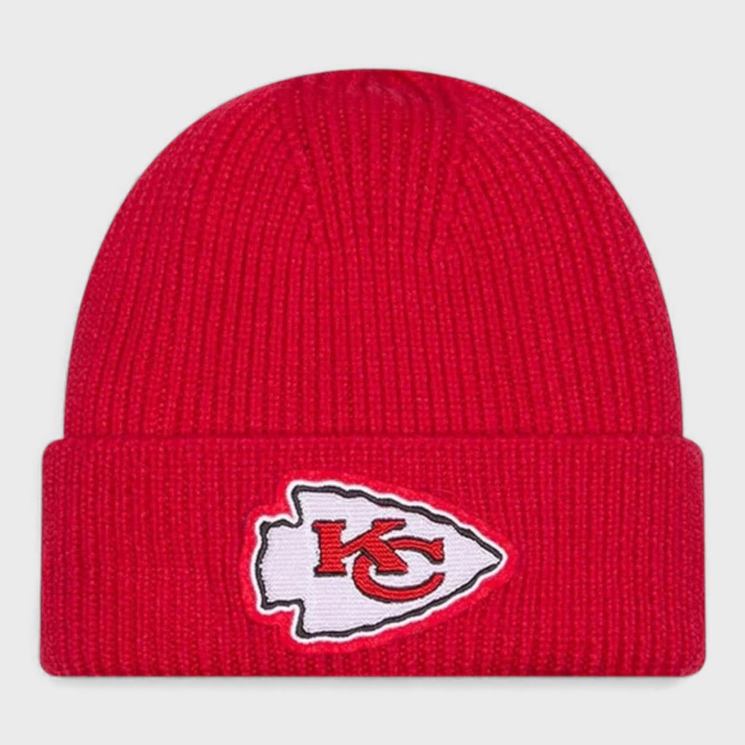 New Era MLB Skull Knit Beanie KC Chiefs red - Shop-Tetuan