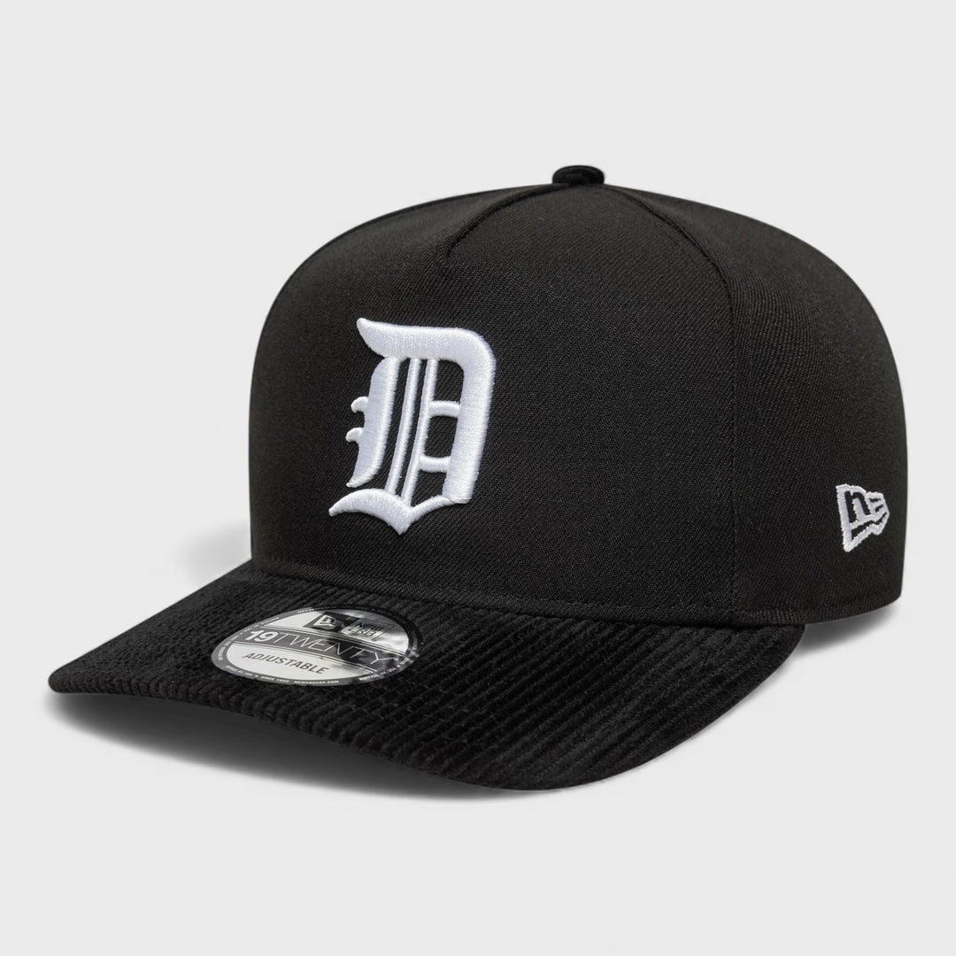 New Era MLB Cooperstown Cord 19Twenty D Tigers black - Shop-Tetuan