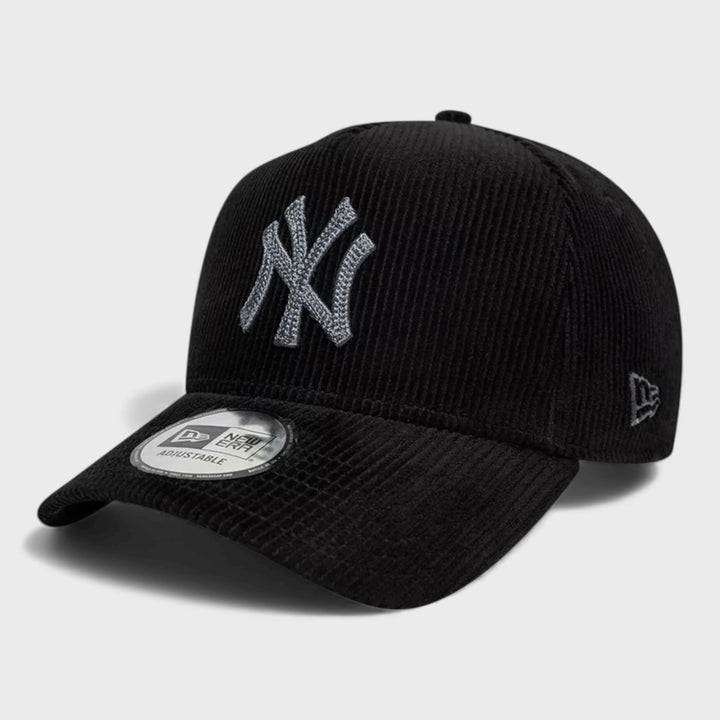New Era MLB Cord 9Forty E-Frame NY Yankees black - Shop-Tetuan