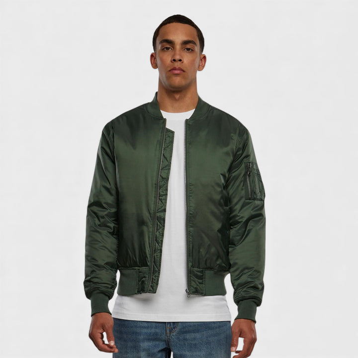 Urban Classics Basic Bomber jacket olive