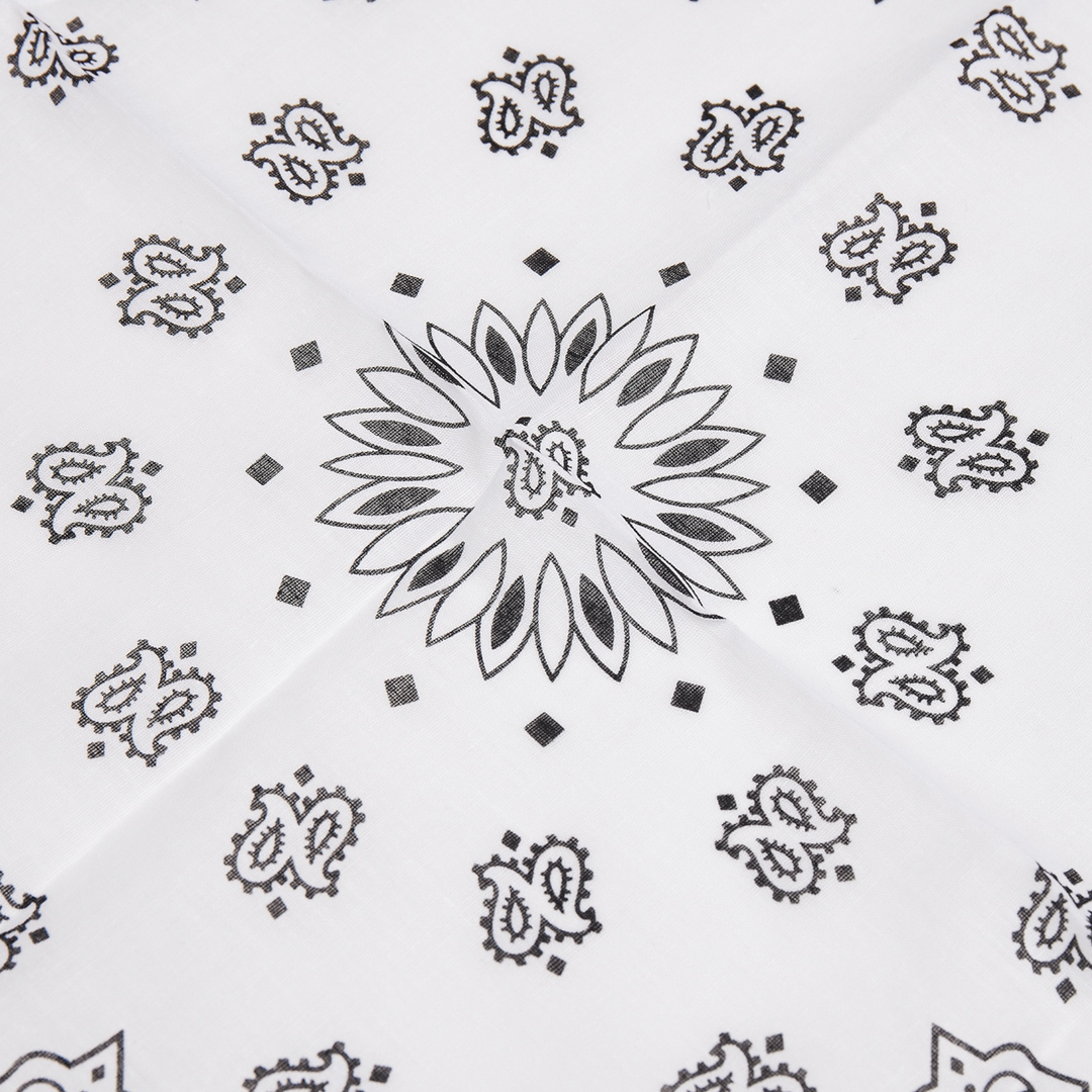 Bandana white floral