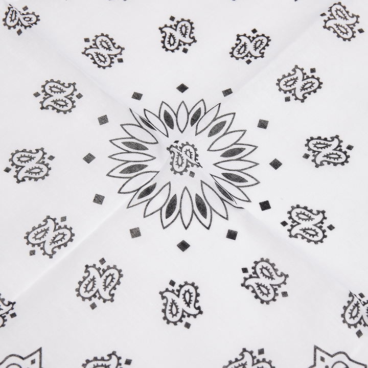 Bandana white floral