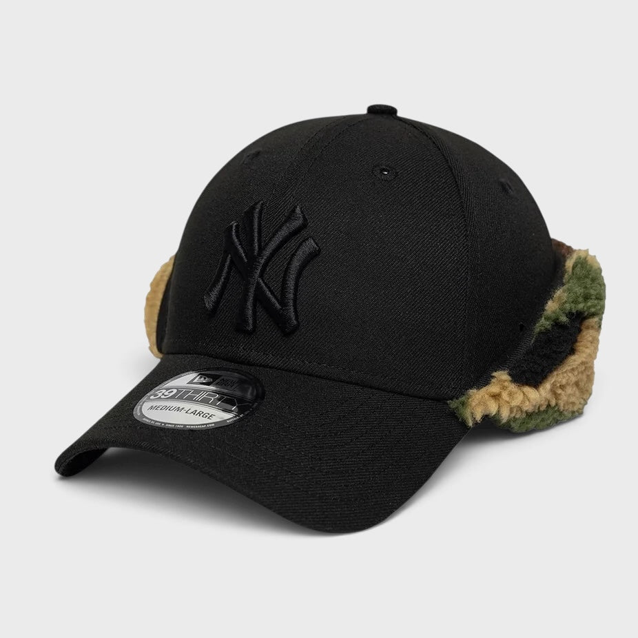 New Era MLB 39Thirty Downflap Strech Fit Cap black - Shop-Tetuan