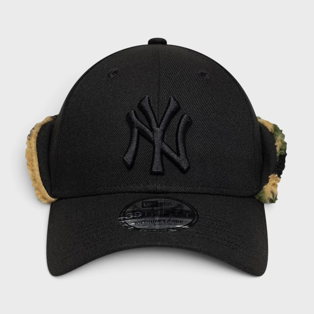 New Era MLB 39Thirty Downflap Strech Fit Cap black - Shop-Tetuan
