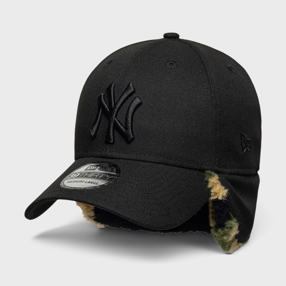 New Era MLB 39Thirty Downflap Strech Fit Cap black - Shop-Tetuan