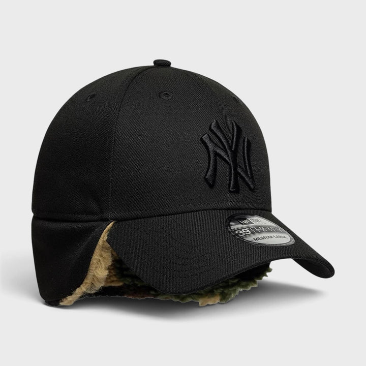 New Era MLB 39Thirty Downflap Strech Fit Cap black - Shop-Tetuan