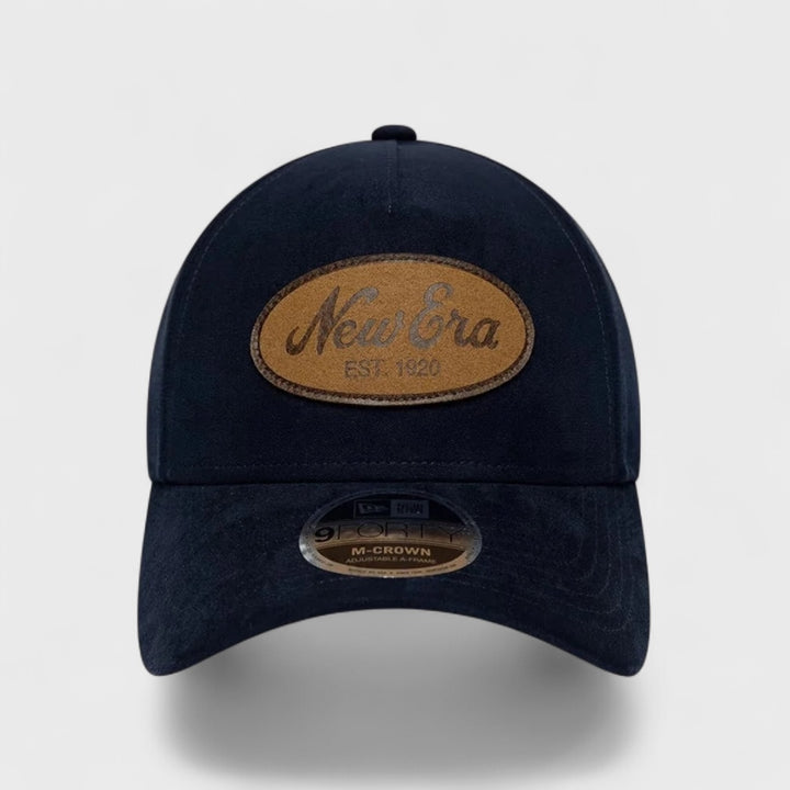 New Era Faux Suede 9Forty M-Crown A-Frame cap navy - Shop-Tetuan