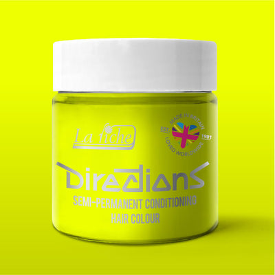 Directions Hair Colour Fluorescent Yellow