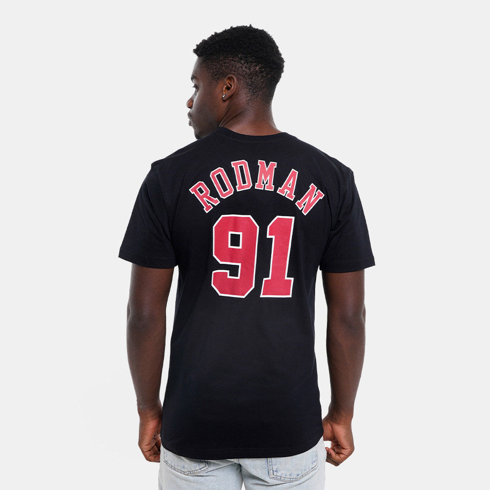 Mitchell & Ness NBA N&N tee C Bulls Dennis Rodman black - Shop-Tetuan