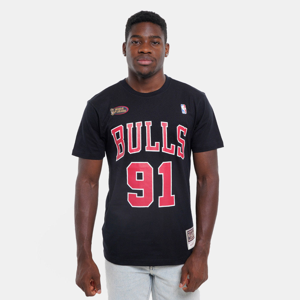 Mitchell & Ness NBA N&N tee C Bulls Dennis Rodman black - Shop-Tetuan