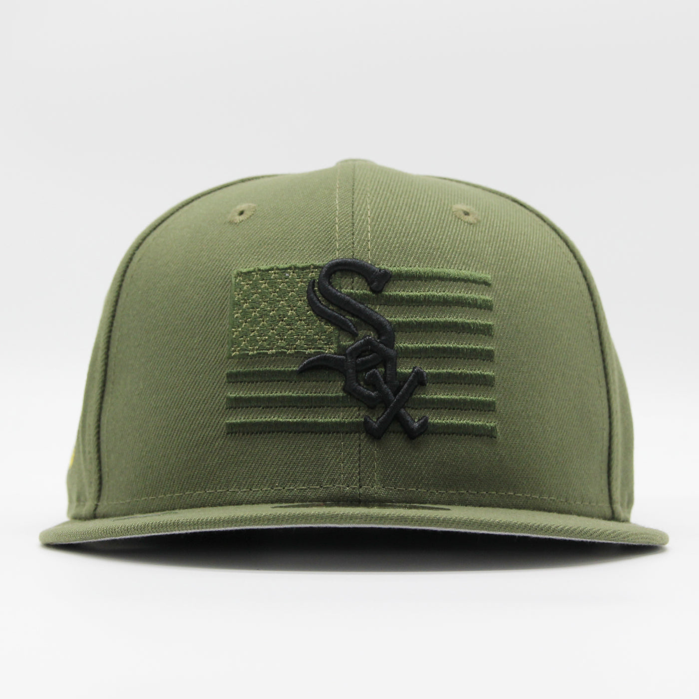 New Era Armed Forces Day 2023 59Fifty C White Sox olive
