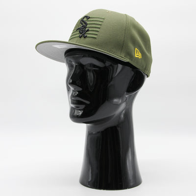 New Era Armed Forces Day 2023 59Fifty C White Sox olive - Shop-Tetuan