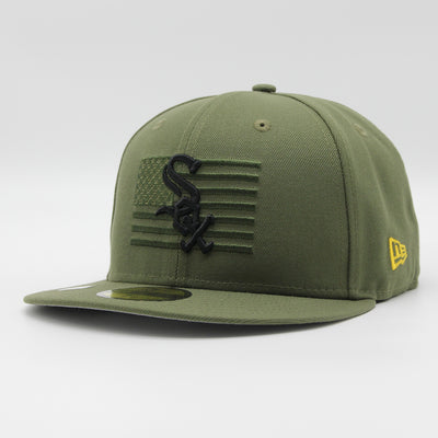 New Era Armed Forces Day 2023 59Fifty C White Sox olive - Shop-Tetuan