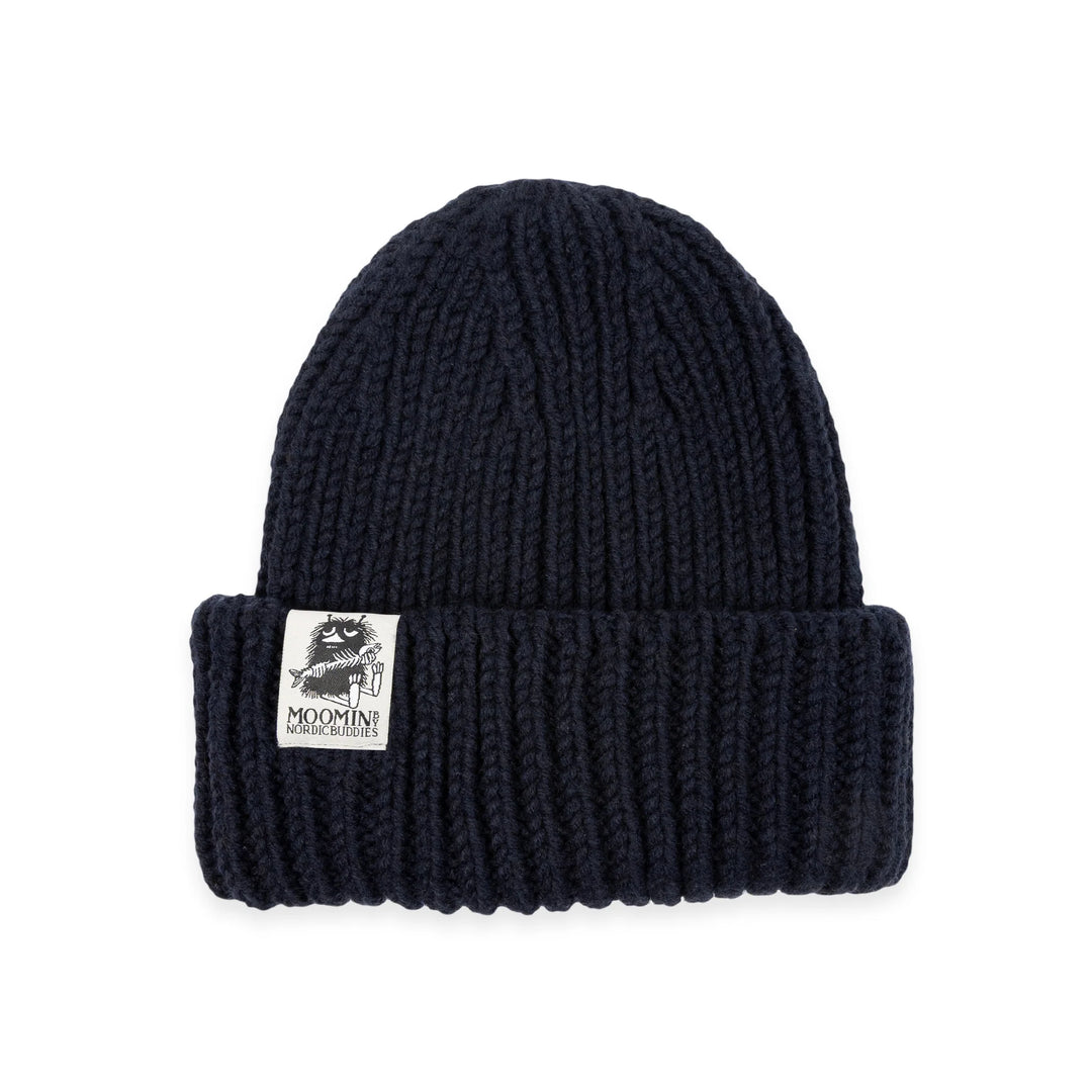 Moomin Haisuli Muhkea beanie dark blue
