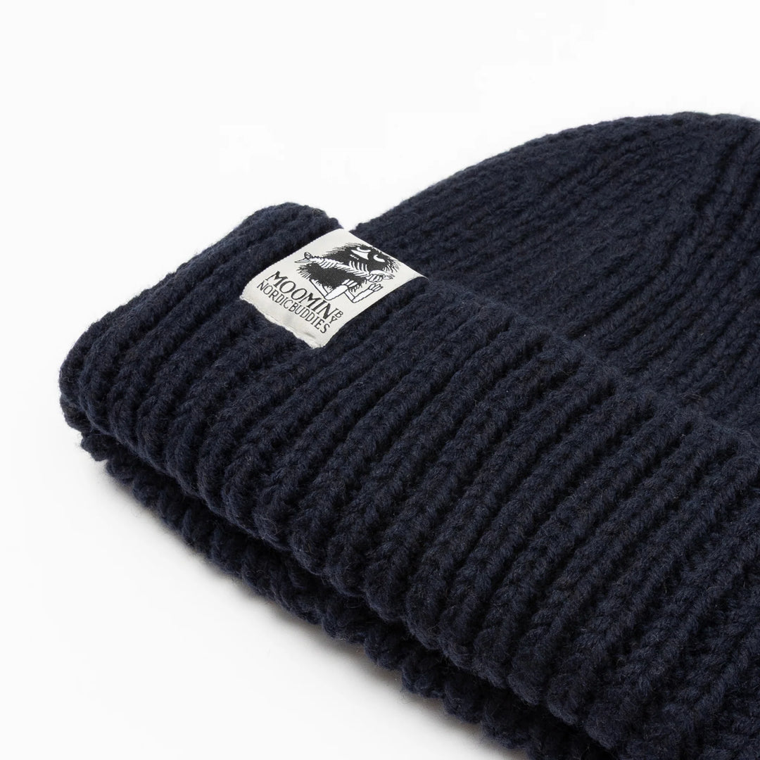 Moomin Haisuli Muhkea beanie dark blue