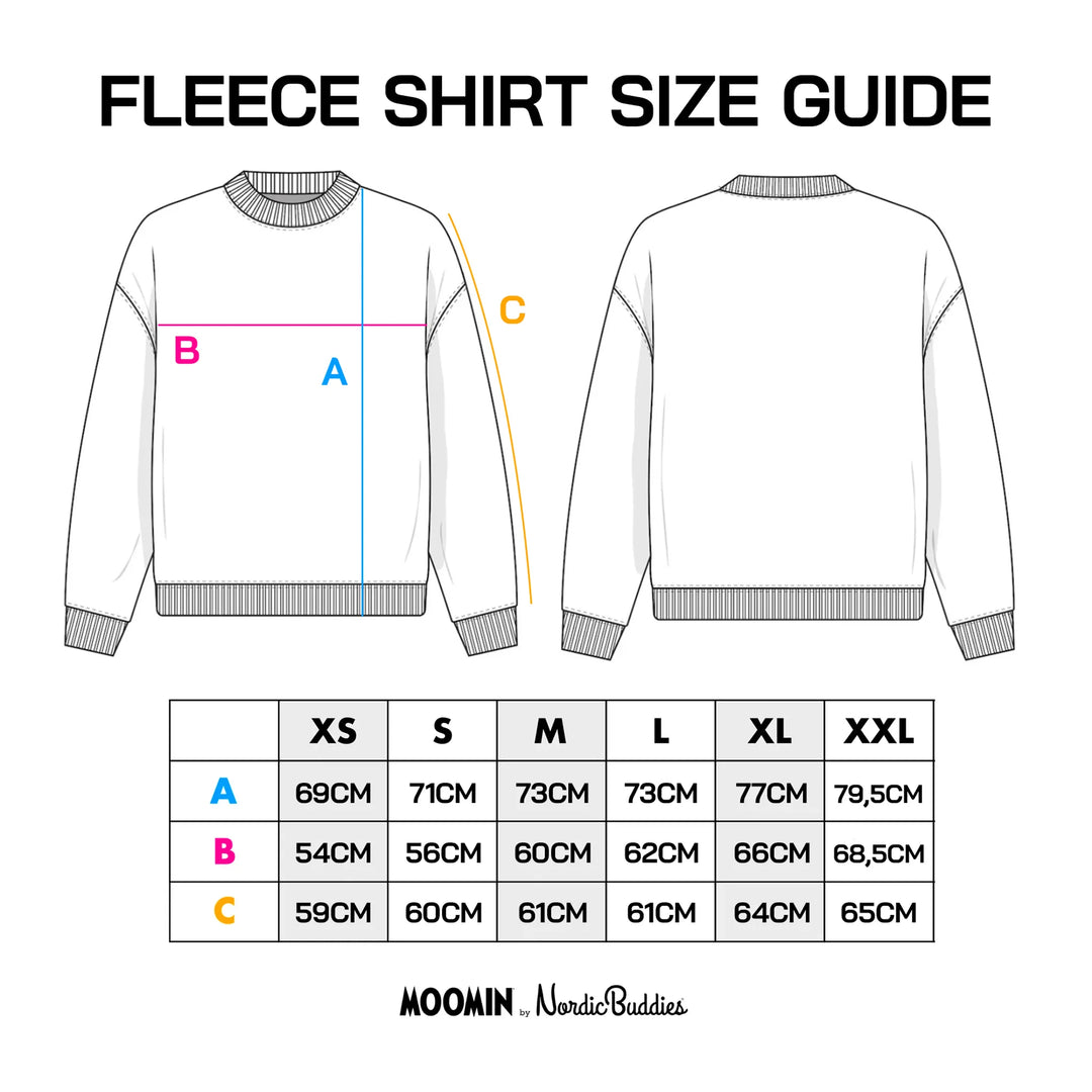 Moomin Muumipeikko Seikkailu Fleece dark blue/white