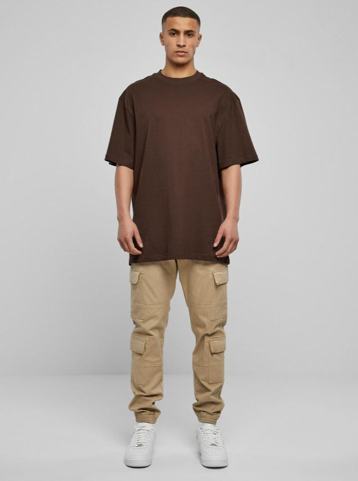 Urban Classics tall tee brown - Shop-Tetuan