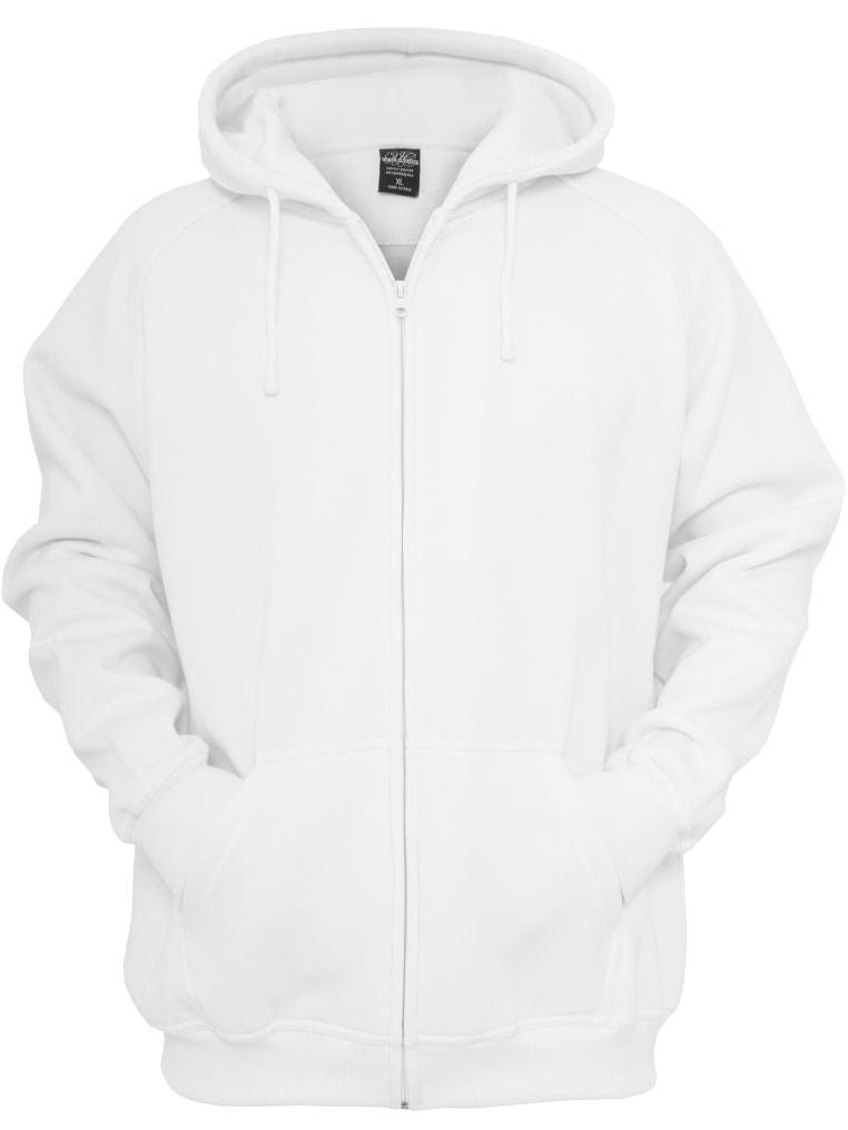Urban Classics zip hoody white - Shop-Tetuan