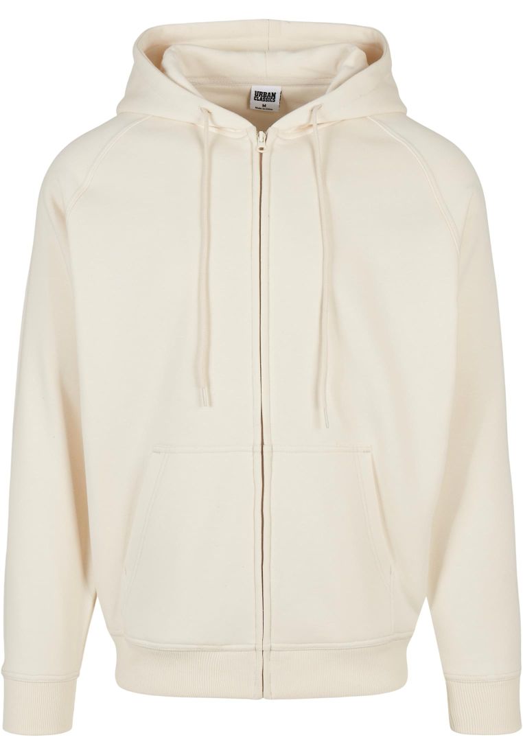 Urban Classics Zip Hoody whitesand - Shop-Tetuan