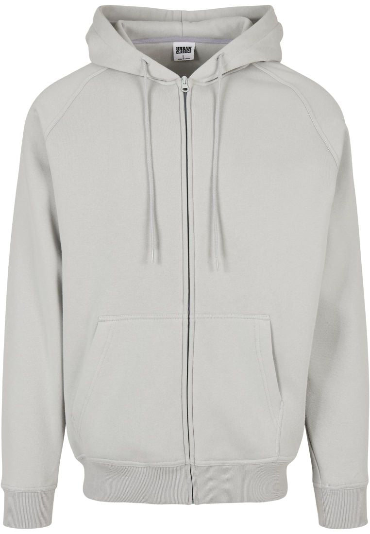 Urban Classics zip hoody lightasphalt - Shop-Tetuan