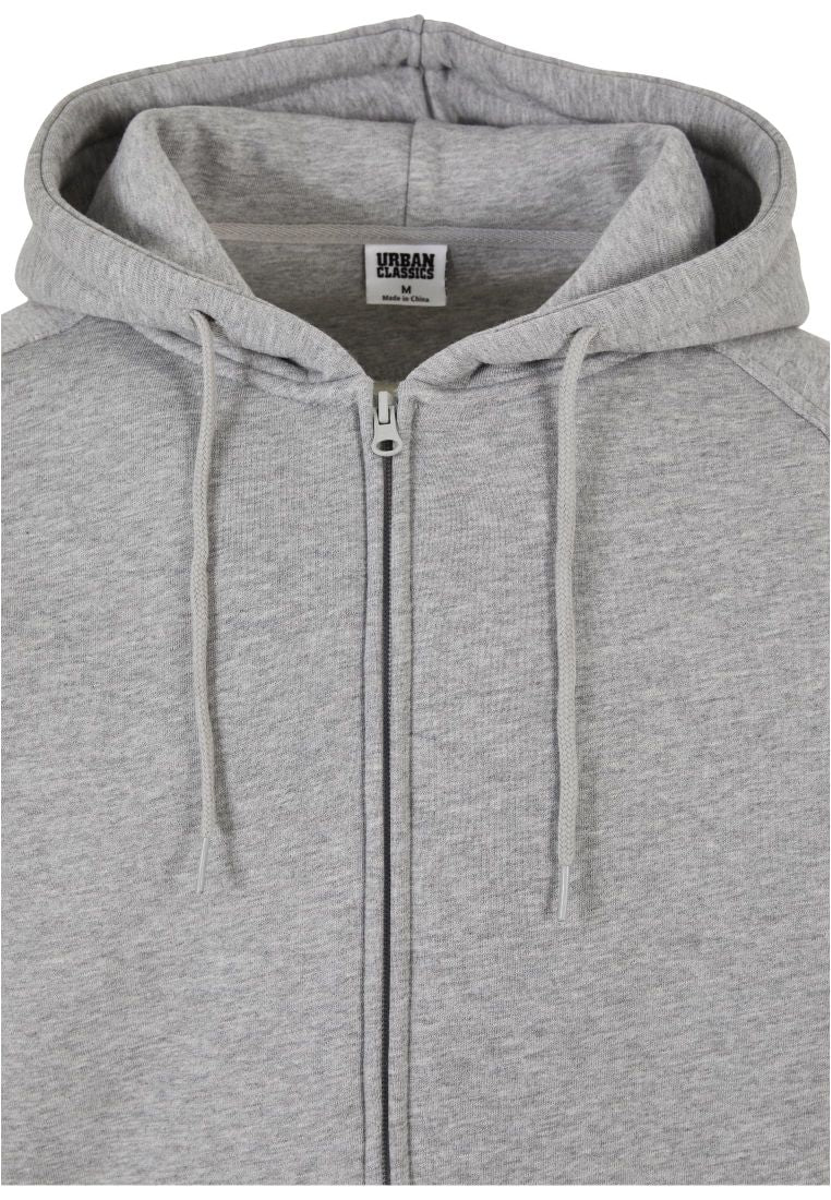 Urban Classics zip hoody grey - Shop-Tetuan