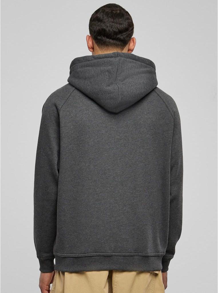 Urban Classics blank hoody charcoal - Shop-Tetuan