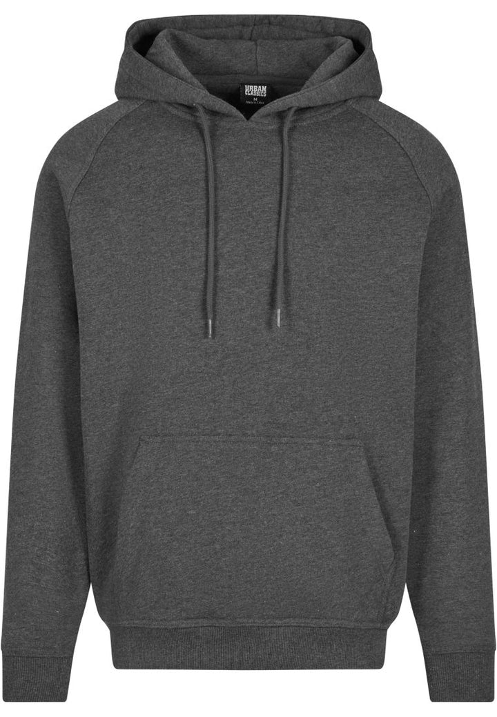 Urban Classics blank hoody charcoal - Shop-Tetuan