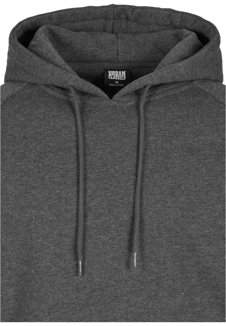 Urban Classics blank hoody charcoal - Shop-Tetuan