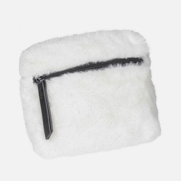 Urban Classics Furry Hip Bag white - Shop-Tetuan