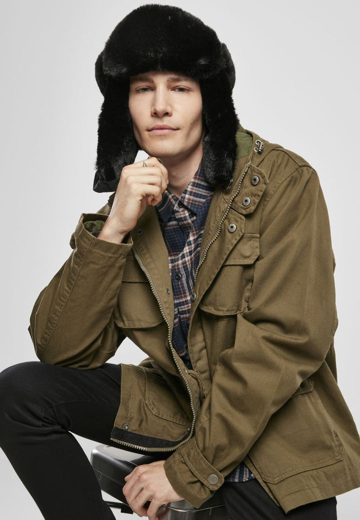 Urban Classics Nylon Trapper Hat black - Shop-Tetuan