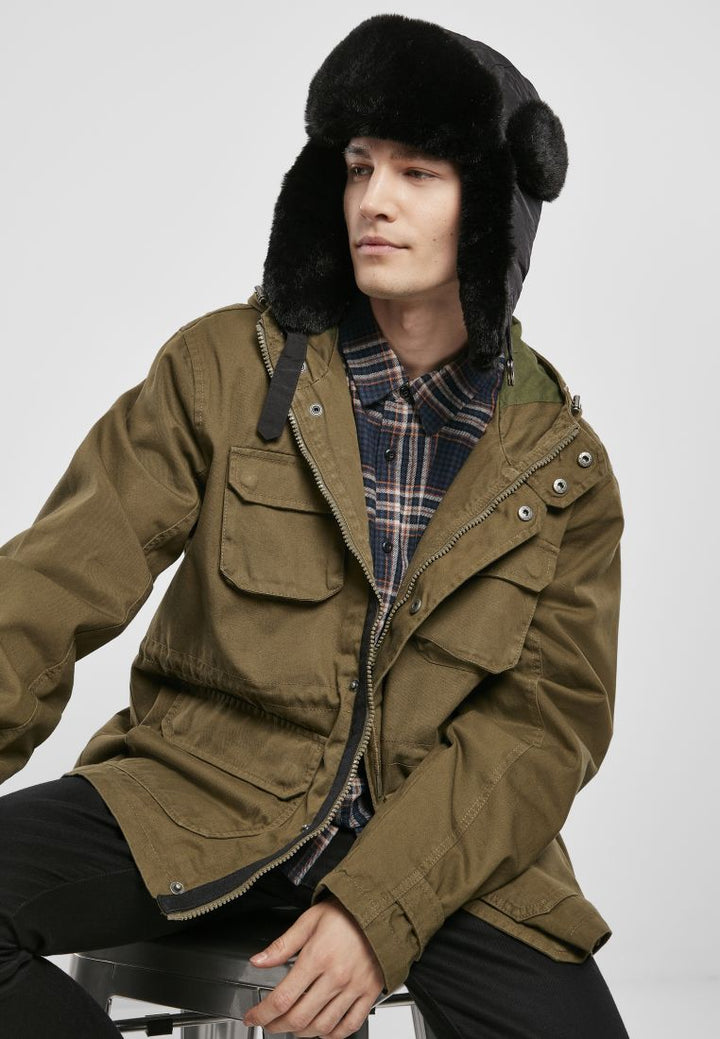 Urban Classics Nylon Trapper Hat black - Shop-Tetuan