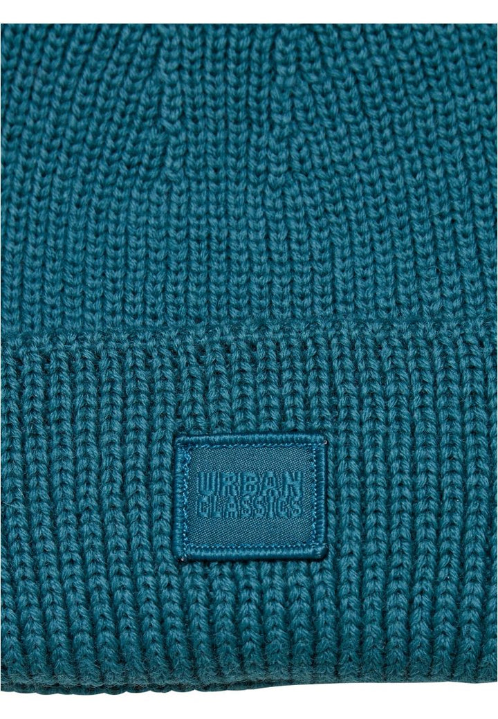 Urban Classics Knitted Wool Beanie jasper - Shop-Tetuan
