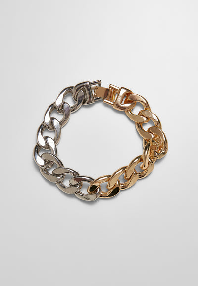 Urban Classics Heavy Two-Tone Bracelet gold/silver - Shop-Tetuan